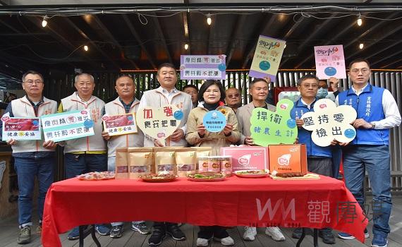 加強食安把關 雲林豬肉「零瘦肉精」品質保證 縣長張麗善:請消費者安心選購 健康過好年