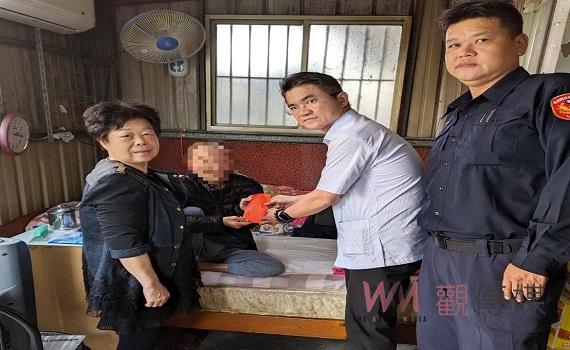 南投縣集集分局歲未寒冬送暖　揪甘心