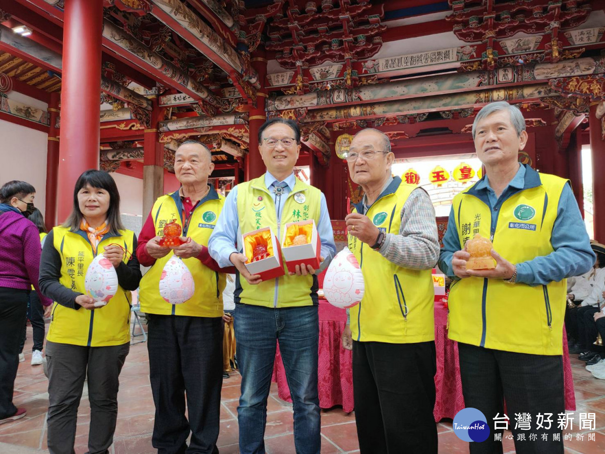 元清觀春節系列活動，「向天公借膽」大年初一展開。圖／記者鄧富珍攝