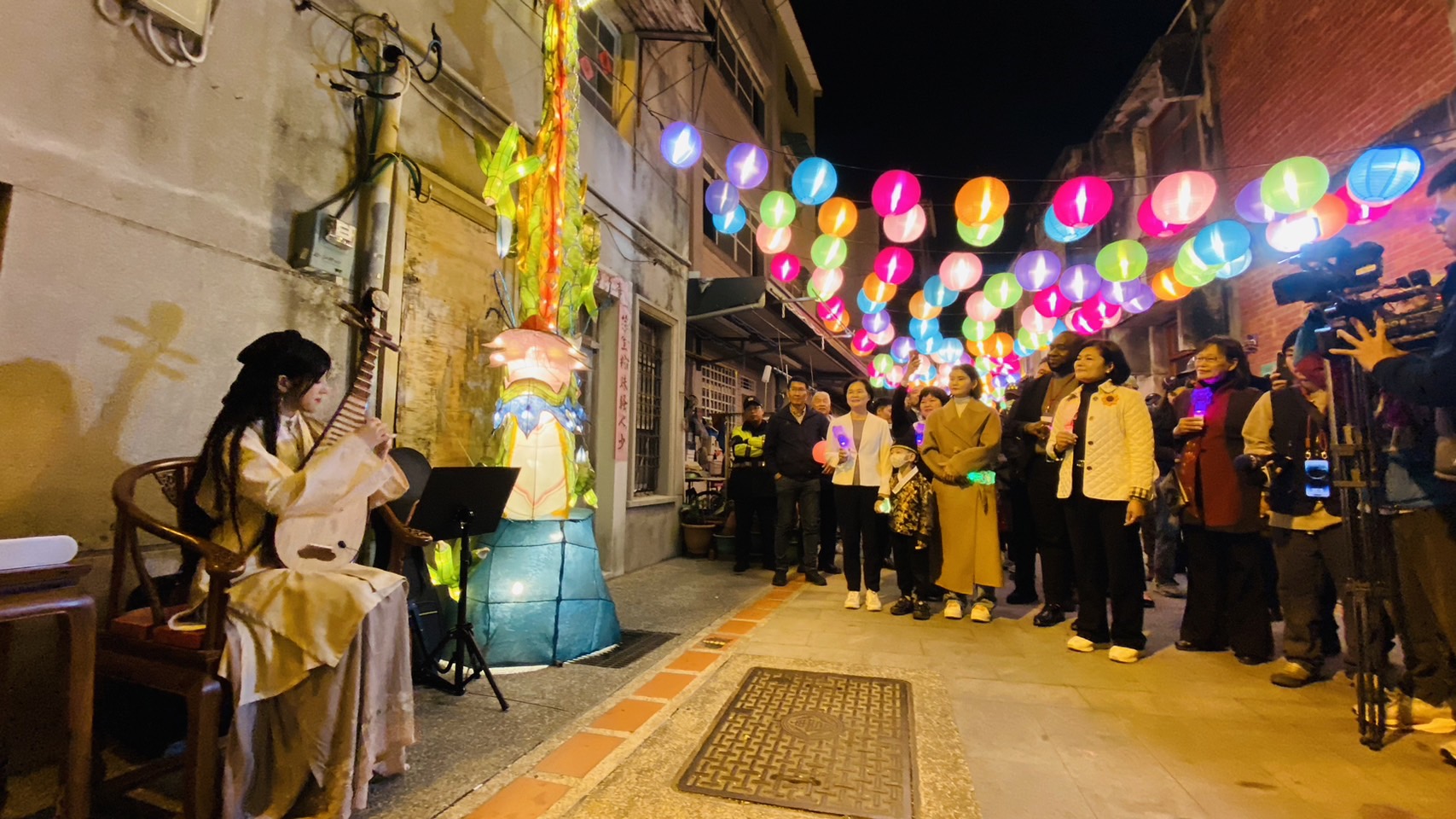 ▲臺灣燈會的原鄉就在北港，張縣長也希望每一年縣市辦理臺灣燈會的時候，都能夠來到雲林北港朝天宮拜拜、取萬年香火，定可將臺灣燈會辦得非常成功。(記者陳雅琪攝)