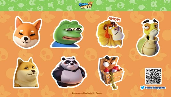 CARDS AHOY integrates a series of memes from the web3 community into the game