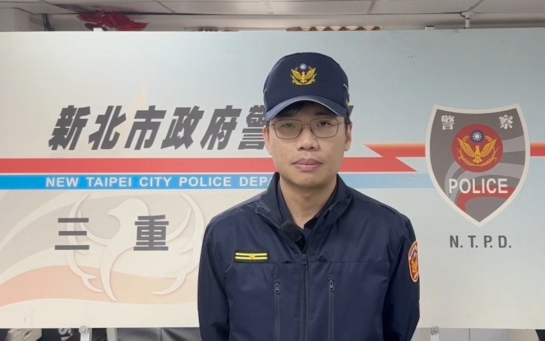 厚德所所長廖廷浩說明案情。(記者宋紹誠翻攝)