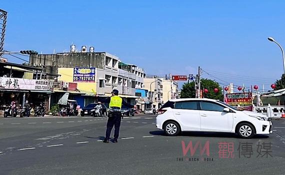 春節年假北港大橋易塞車 北港警交通提疏導措施