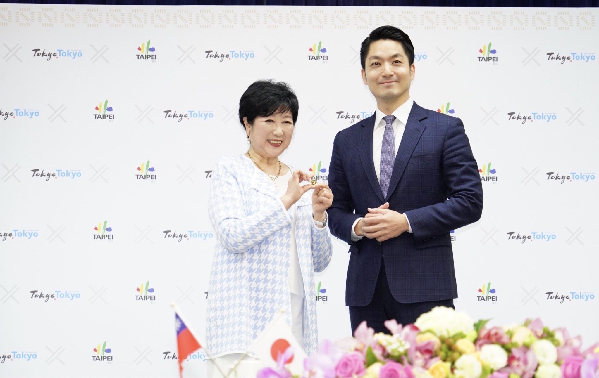 蔣萬安歡迎東京都知事小池百合子訪台 共同探討城市合作與發展