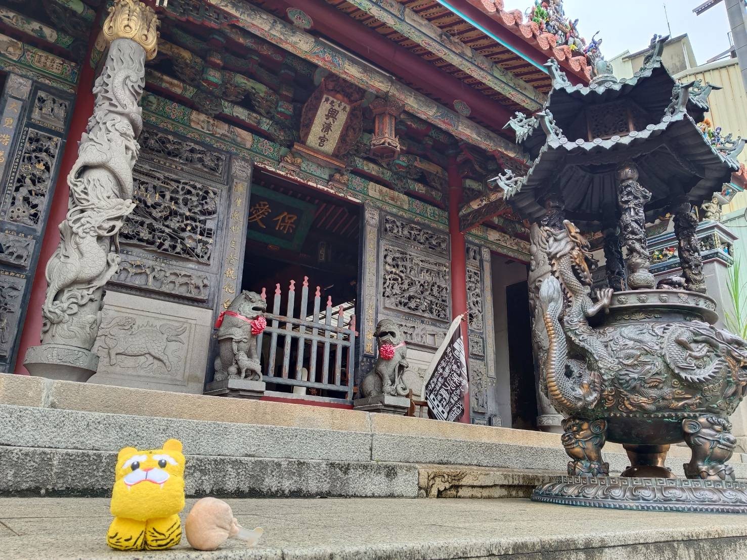 新春「虎你好野 咬錢轉來」 Q版虎爺與祀典興濟宮虎爺本尊齊發力