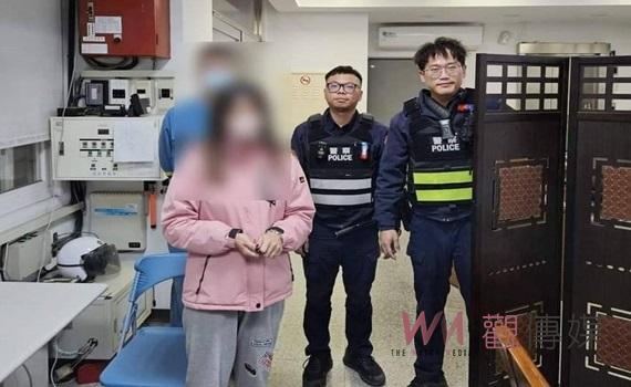 女子寒夜中海邊散心 臺西警暖心開導心開意解
