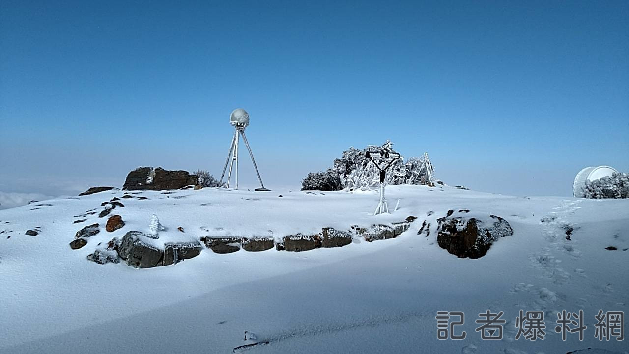 初一,瑞雪,冷氣團,玉山,積雪