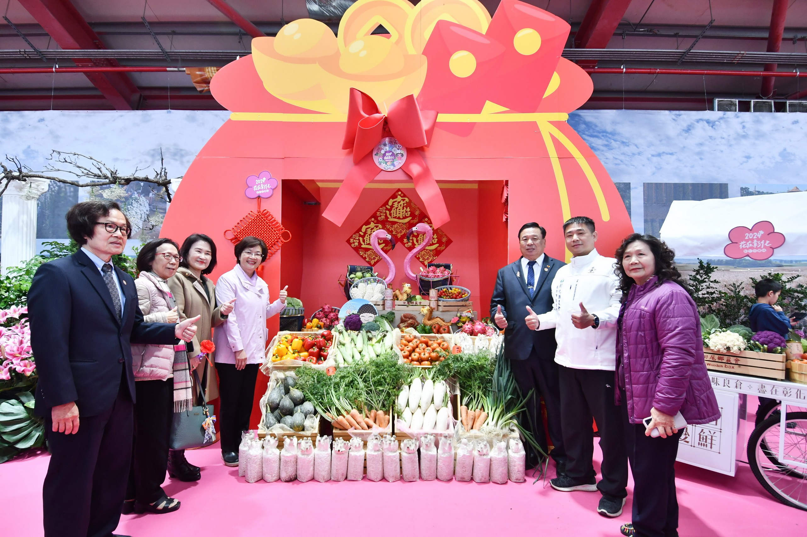 ▲2024花在彰化熱鬧登場，園區內有非常多能讓您打卡、療癒的場域，戶外還有分為4大主題區塊讓您拍照當網美，歡迎大家春遊首選來彰化。（記者張溎壕攝）