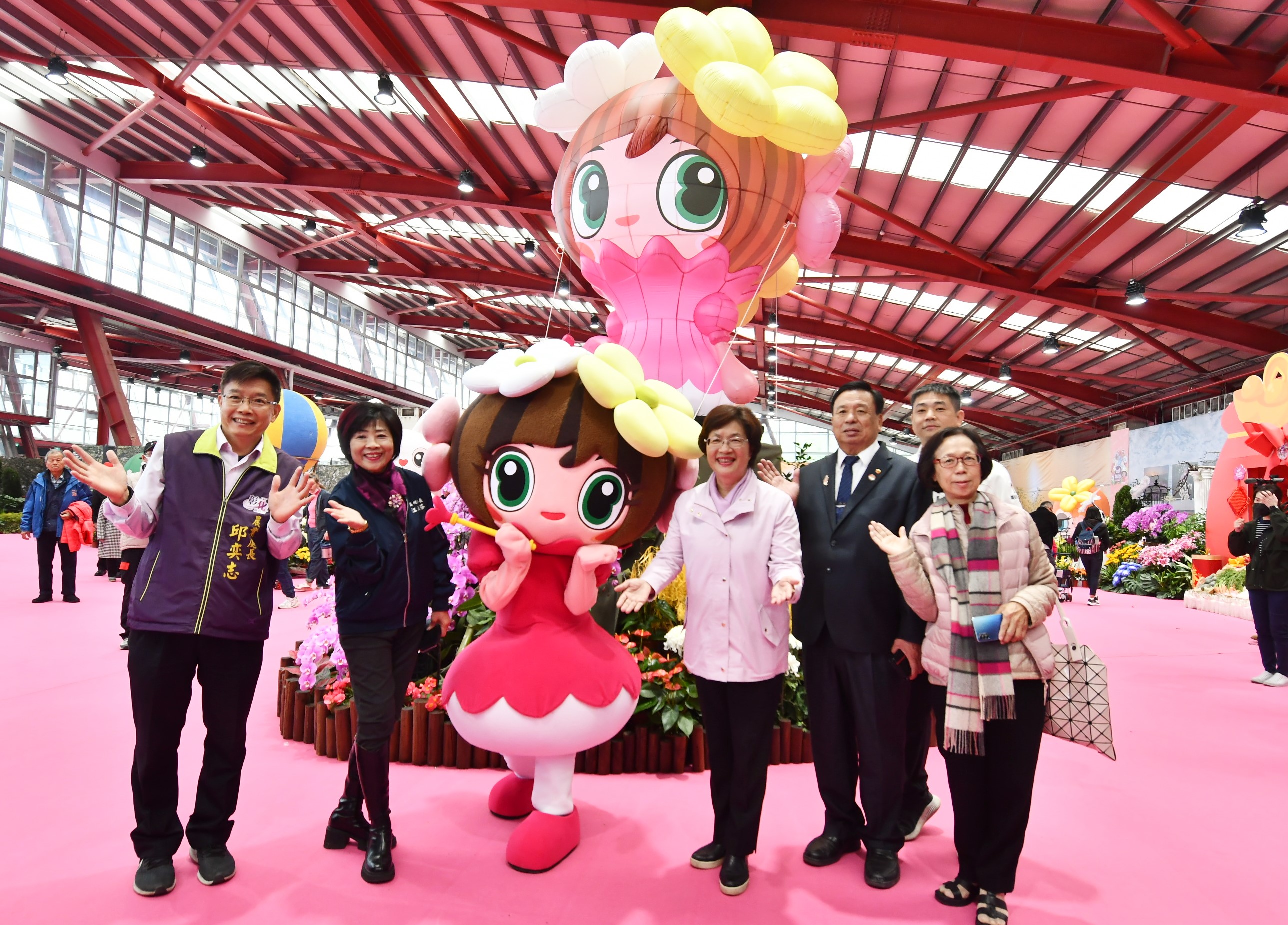 ▲2024花在彰化熱鬧登場，園區內有非常多能讓您打卡、療癒的場域，戶外還有分為4大主題區塊讓您拍照當網美，歡迎大家春遊首選來彰化。（記者張溎壕攝）