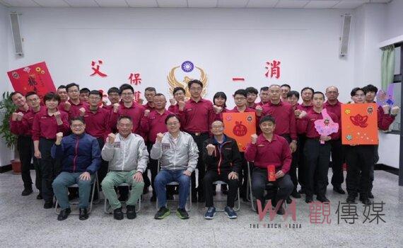 慰勉春節執勤消防同仁 桃園市長：改善裝備提高救災人員安全