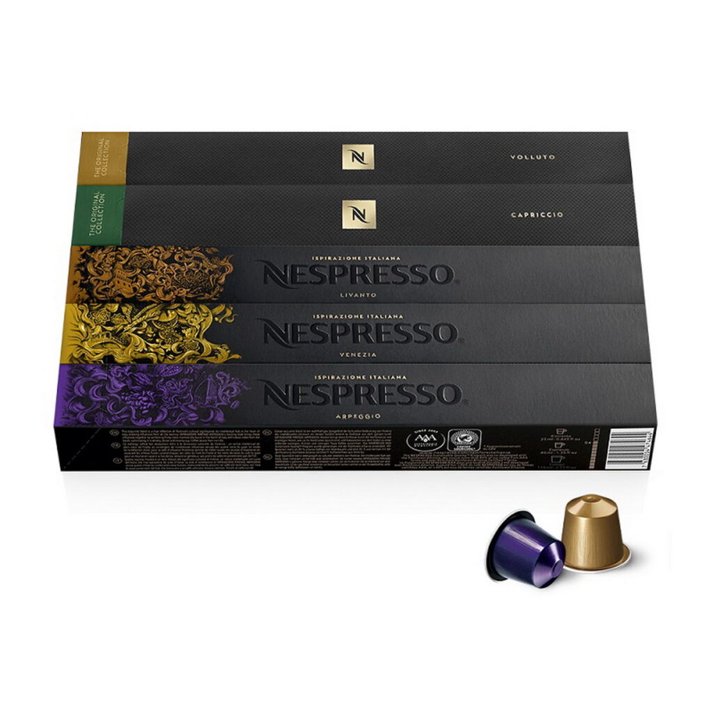 【Nespresso】Original經典暢銷咖啡膠囊,10顆5盒組活動價950元