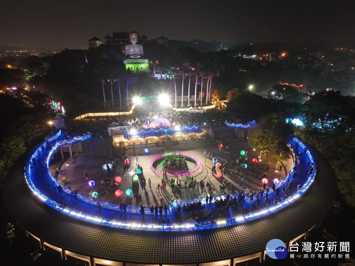 2024月影燈季,大佛燈區。