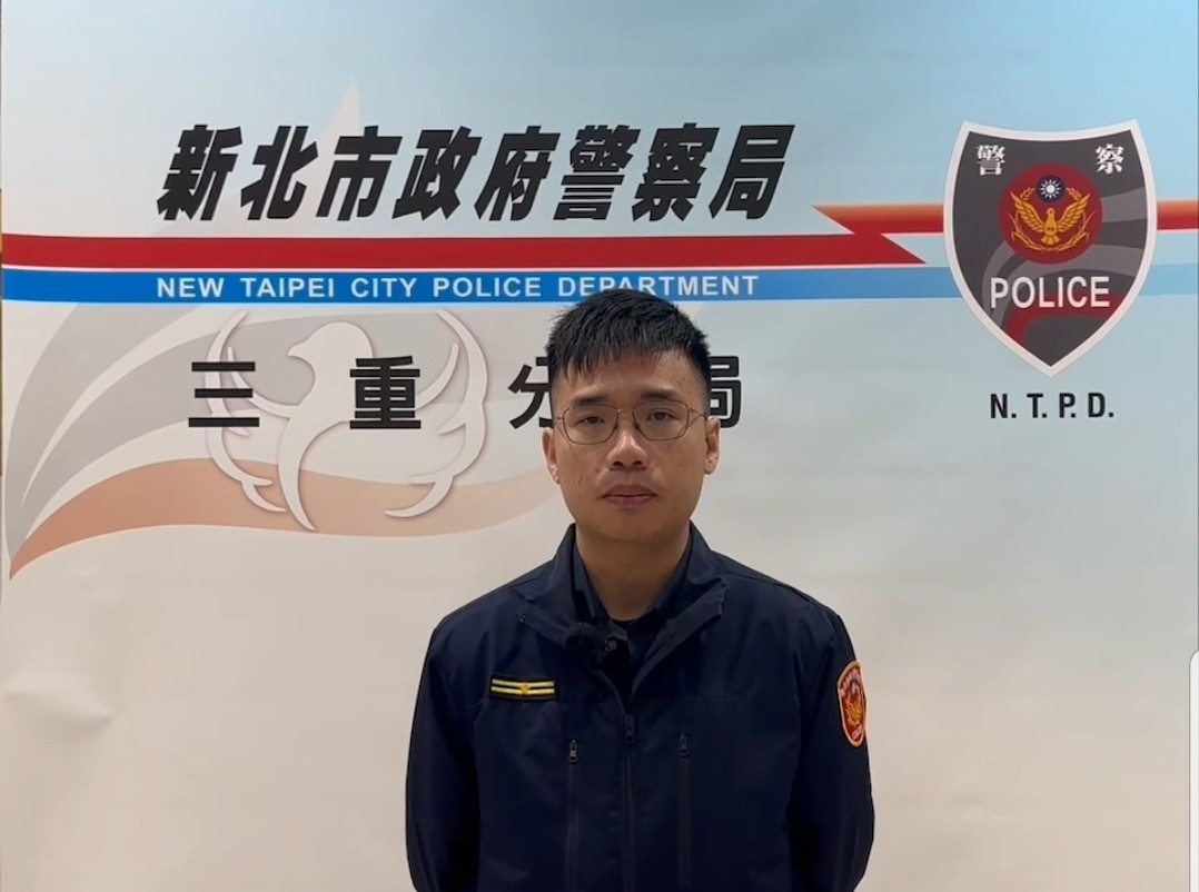 厚德所所長廖廷浩說明案情。(記者宋紹誠翻攝)