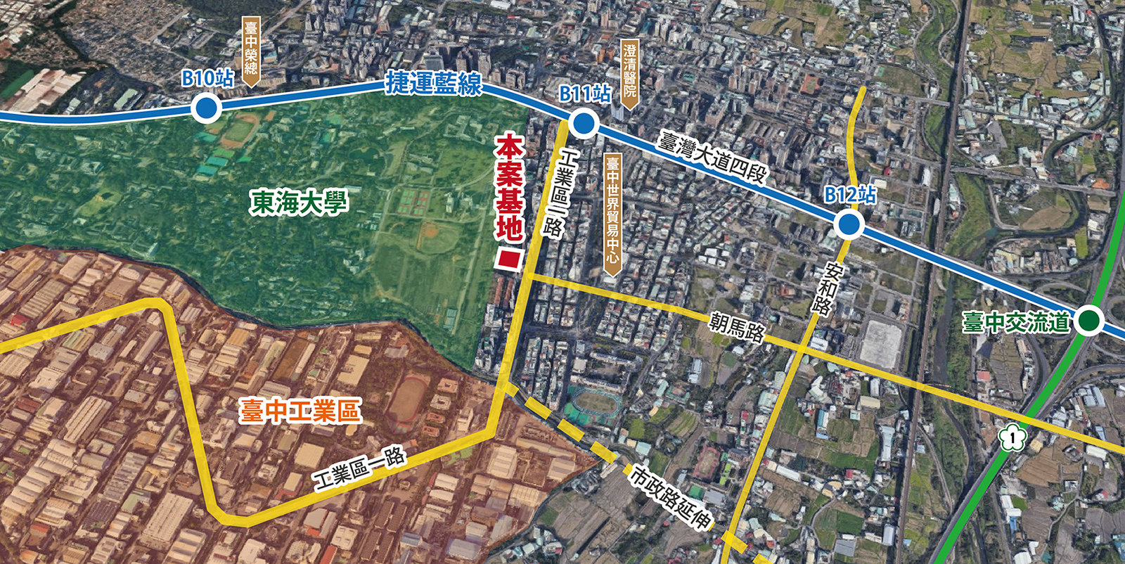 中市西屯精華地段市場用地BOT招商起跑　經發局歡迎踴躍投資