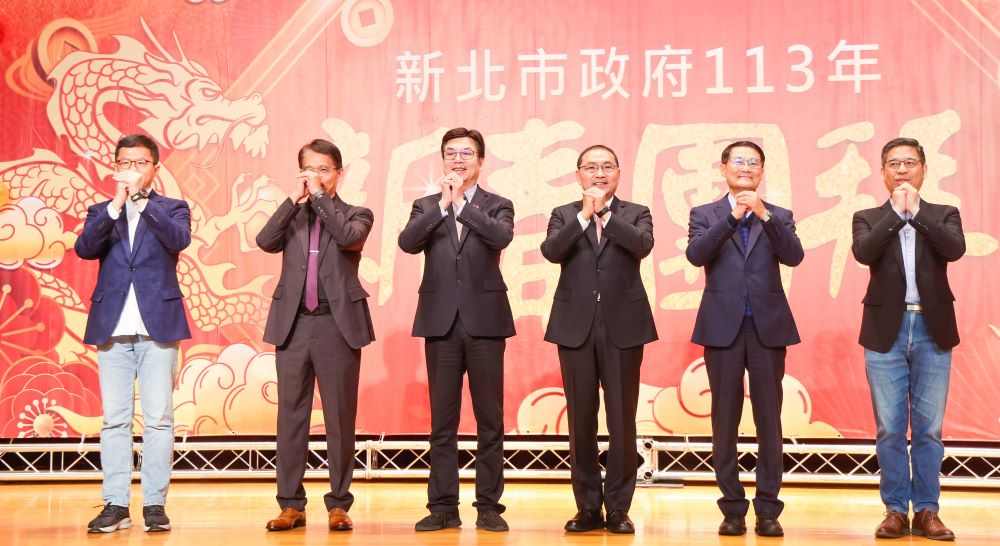 新春團拜     府會攜手合作讓新北更好