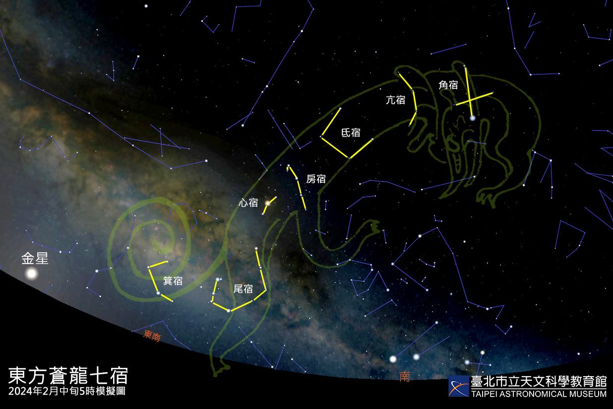 宇宙龍年之夜 東西文化交匯成最璀璨的星光花燈