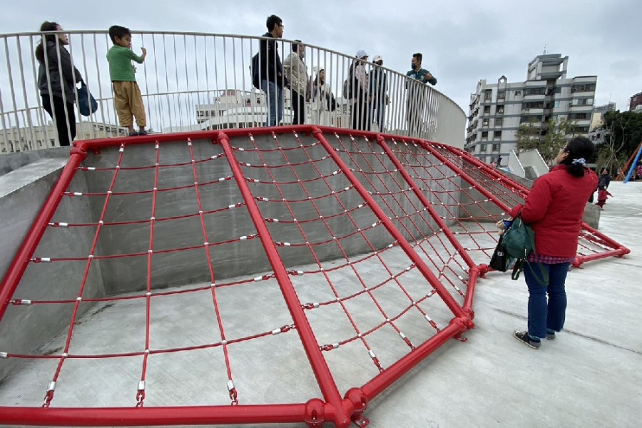 彰化2公園安全爆疑慮 楊子賢:實用性比美觀更重要 208 彰化2公園安全爆疑慮 楊子賢:實用性比美觀更重要 207