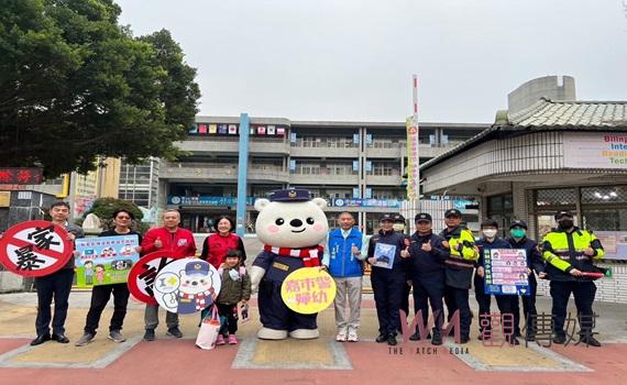 嘉市警護童開學總動員 提升熱時熱點見警率