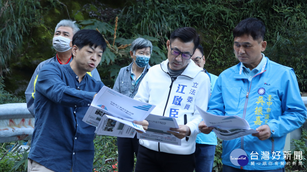 立法院副院長江啟臣長期推動中橫復建。