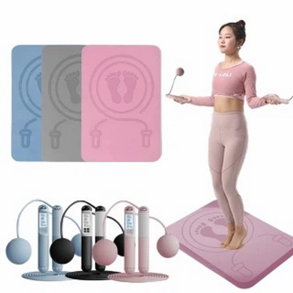 【Keep Power健身房】電子跳繩+跳繩短墊,2/22前活動價499元