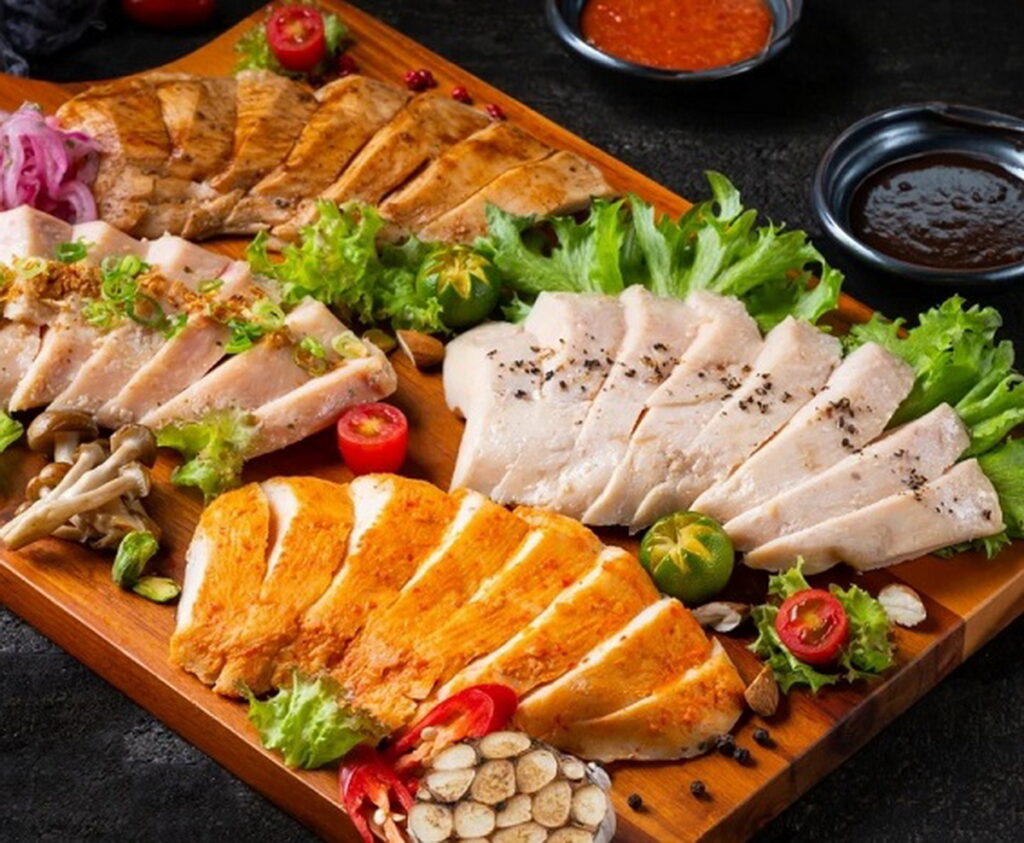 【野人舒食】舒肥雞胸加贈蒜香雞腿或腰內豬排,15入+2入活動價1,111元