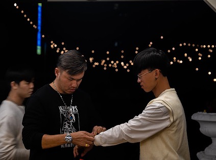 遠從泰國來台的【泰陽四面佛】在此，奉祀濟世，神澤廣庇