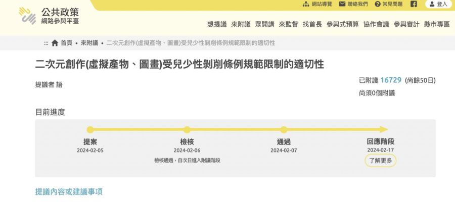 「兒少性剝削管到動漫」萬人網友炸鍋連署過關 衛福部正式回應了! 248 「兒少性剝削管到動漫」萬人網友炸鍋連署過關 衛福部正式回應了! 247