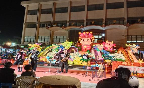 北港飛龍慶元宵  賞花燈、音樂會、親子彩繪馬路18日登場
