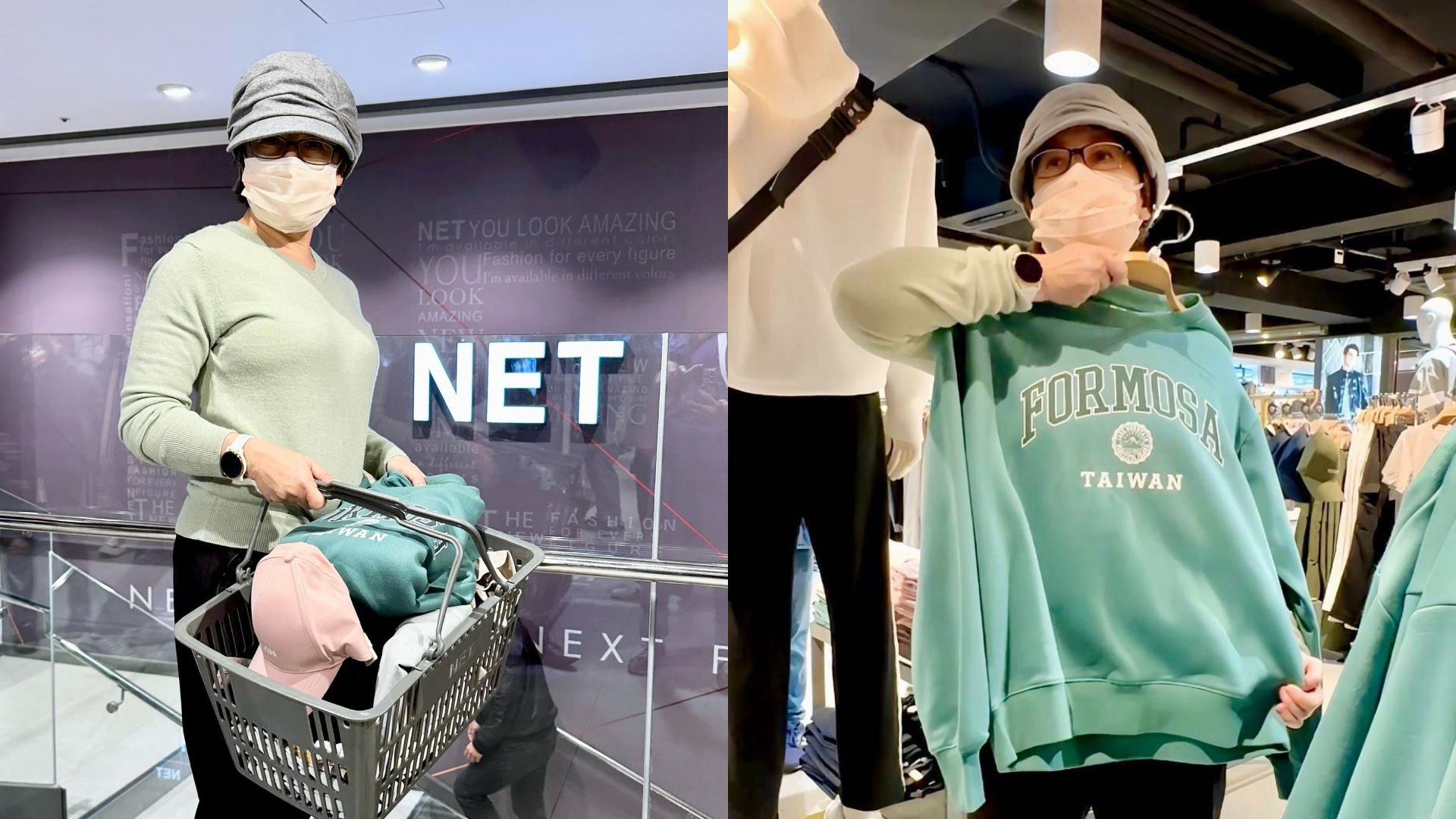 蕭美琴表示自己是NET的忠實顧客。翻攝蕭美琴threads