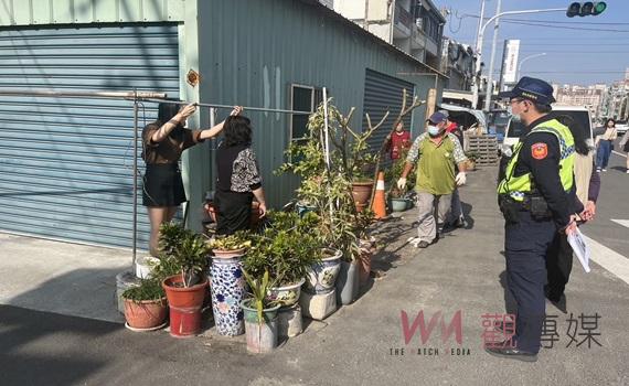 虎尾警清除路霸及廣告物 改善市區交通獲市民讚譽