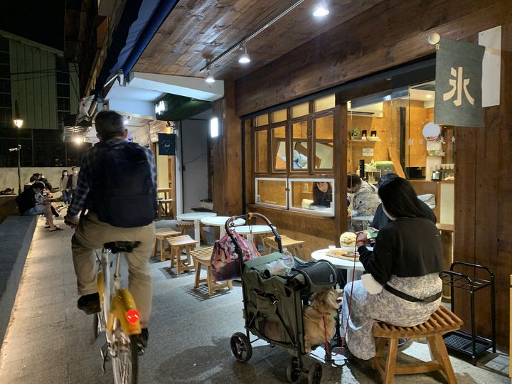 冬日漫遊/淡水漁港寫生、喝咖啡佐浪漫美景