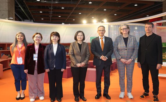 國際書展開幕 蔡英文盼國人以行動支持出版業