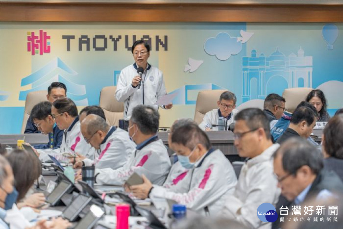 張善政感謝同仁們於假期期間持續在崗位上提供服務，讓市民朋友能度過平安喜樂的農曆春節。