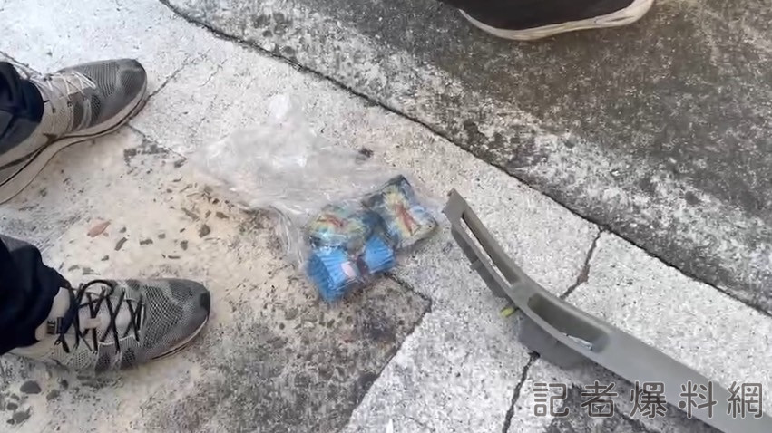 ▲警方在王男車上發現26包毒品。（圖／記者金東天翻攝）