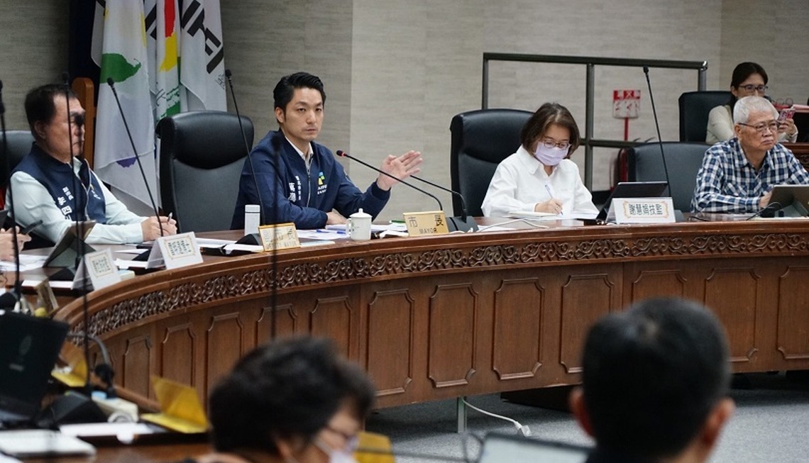 主持公安會報 蔣萬安裁示環保局提出檢討報告並全面檢討通報機制