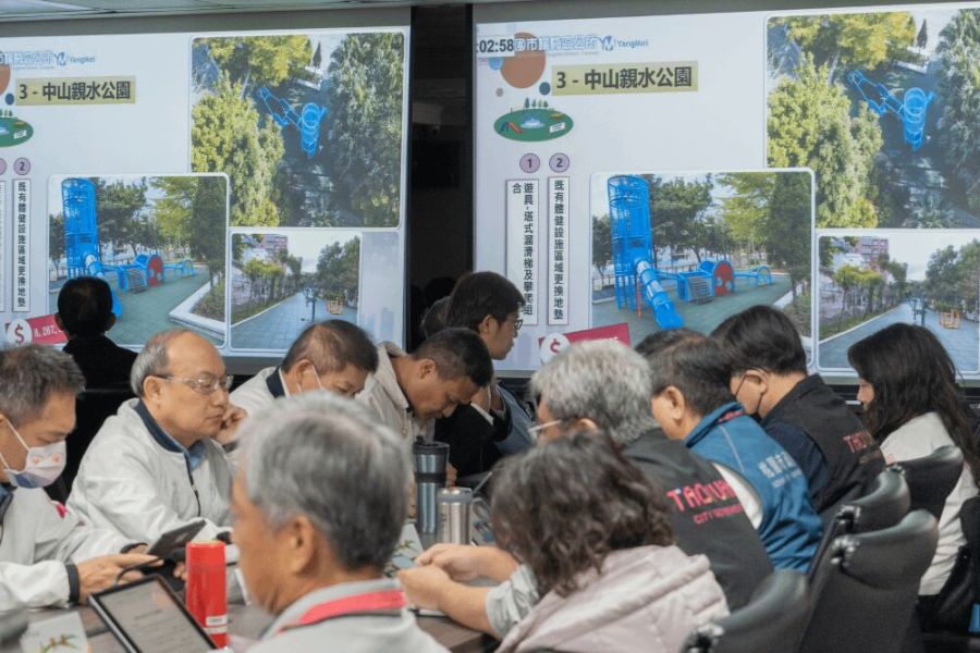 楊梅10兒童遊戲場舊損、未符安檢 張善政令工務局盤點改善全市公園 187 照片來源:桃園市政府