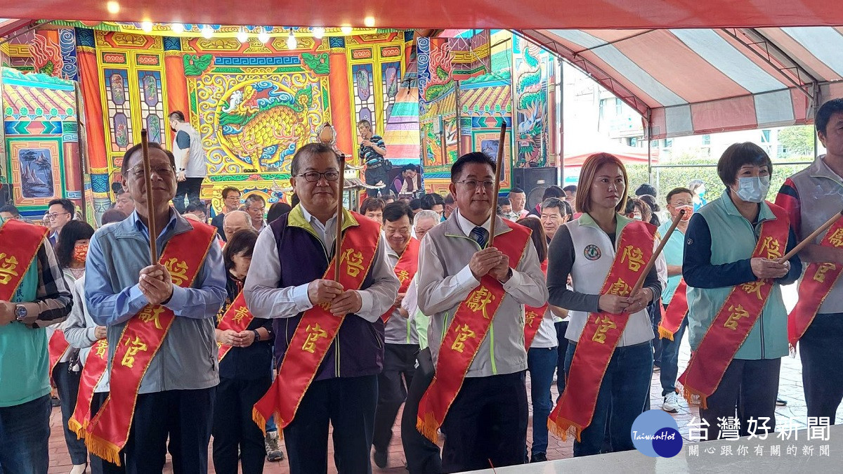 永靖鄉祥龍獻瑞迎新春團拜 各界恭祝延平郡王鄭成功聖誕祝壽大典