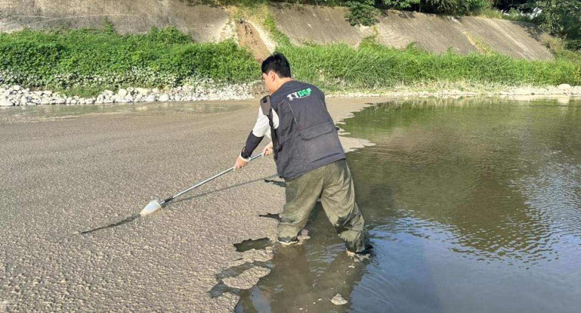 非法洗砂偷排廢水累犯還非法處理廢棄物 環檢警破獲環保犯罪集團