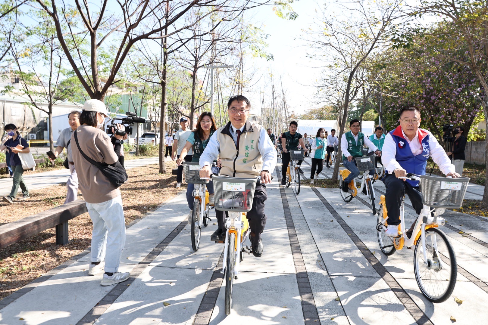 南市府啟用16.8公里自行車道 打造糖鐵環綠休閒旅遊新亮點