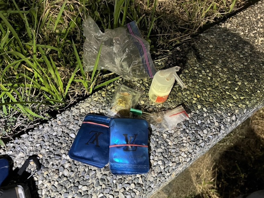 急援火燒車赫見笑氣鋼瓶 32歲駕駛涉藏毒品被逮 203 cnews204240222a09
