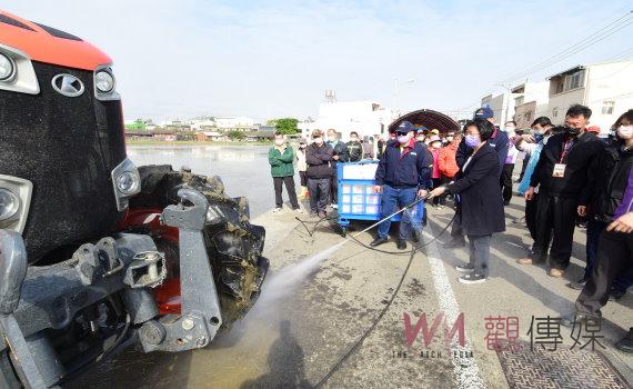 春耕農忙期農機污染道路 聯合稽查取締小組鐵腕執法