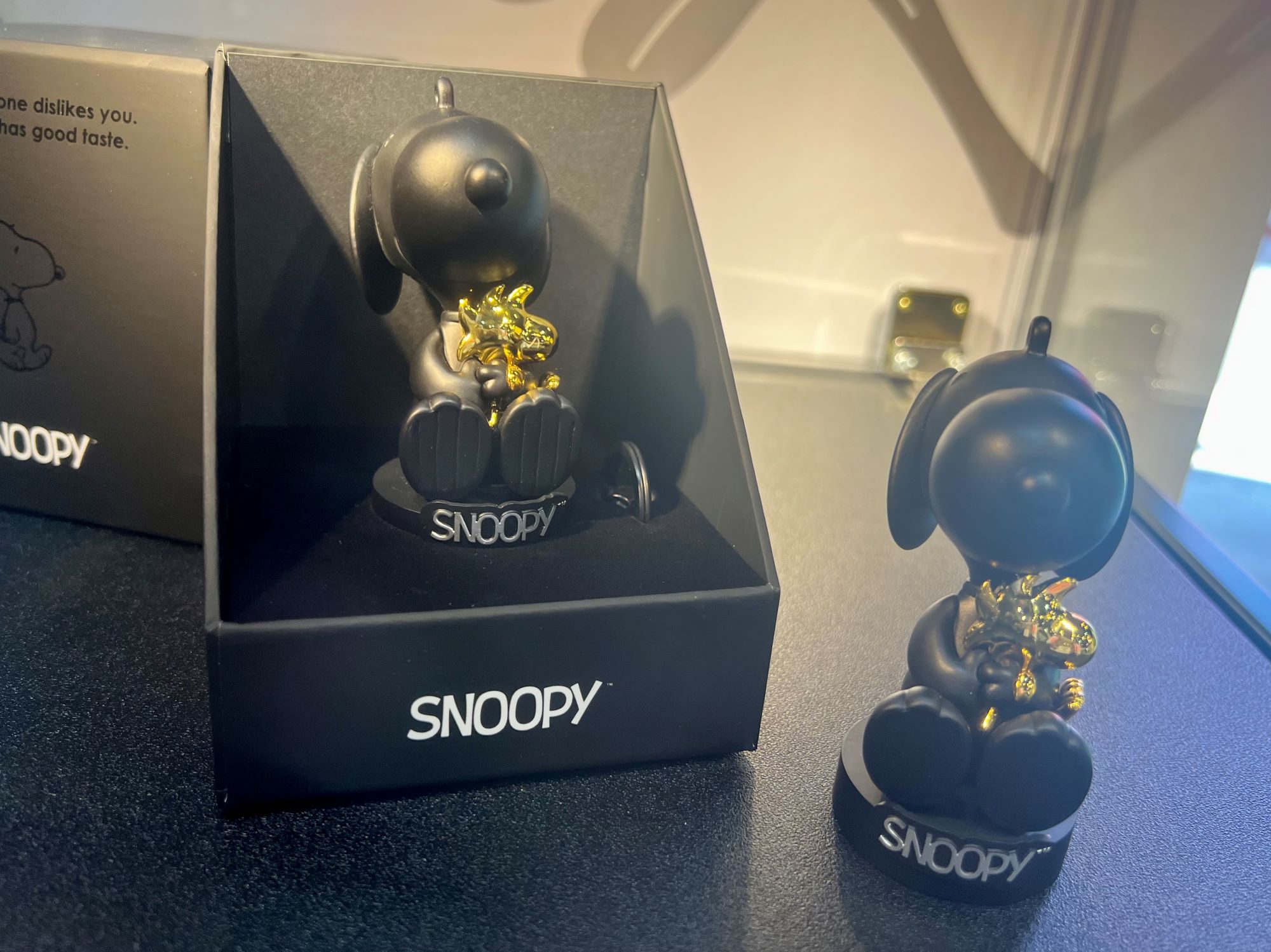 ▲一卡通首度推出的SNOOPY 3D立體卡黑色款「SNOOPY珍貴3D造型一卡通」。（記者程啟峰攝）