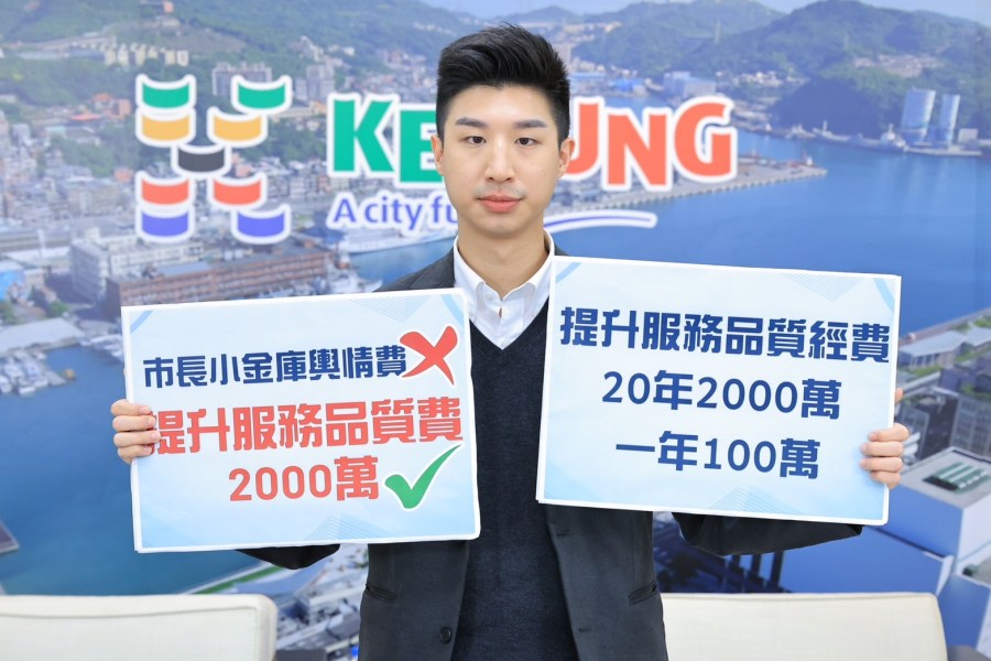 再駁東岸商場小金庫謠言 基隆市府：林右昌任內已編列 217