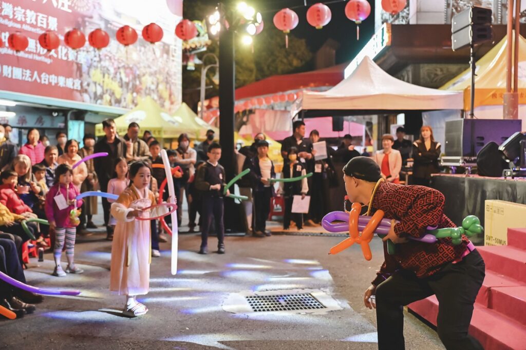 台中媽祖觀光文化節「宮廟風華」融合藝術與宗教鬧元宵-台中樂成宮。（圖/台中市政府文化局提供）