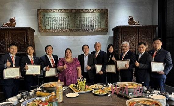 馬紹爾駐台大使赴嘉義感謝西區扶輪社 將持續大聲支持台灣