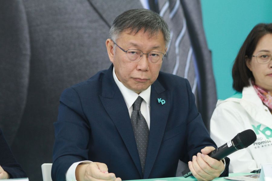 柯文哲時常現身立法院 吳思瑤諷:挽救聲量 242 柯文哲。(方炳超攝)
