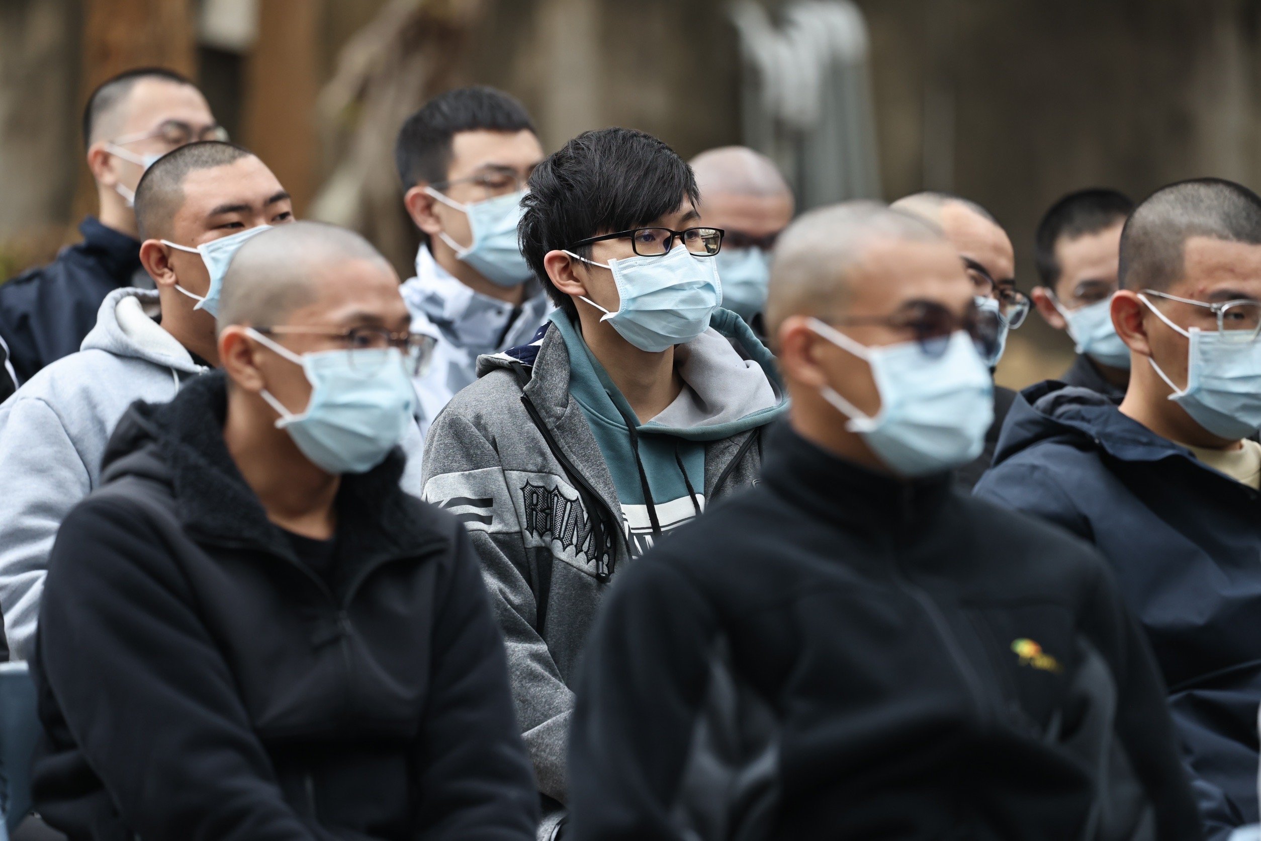 國防部說,役男對國軍福利待遇及管理認同。林啟弘攝