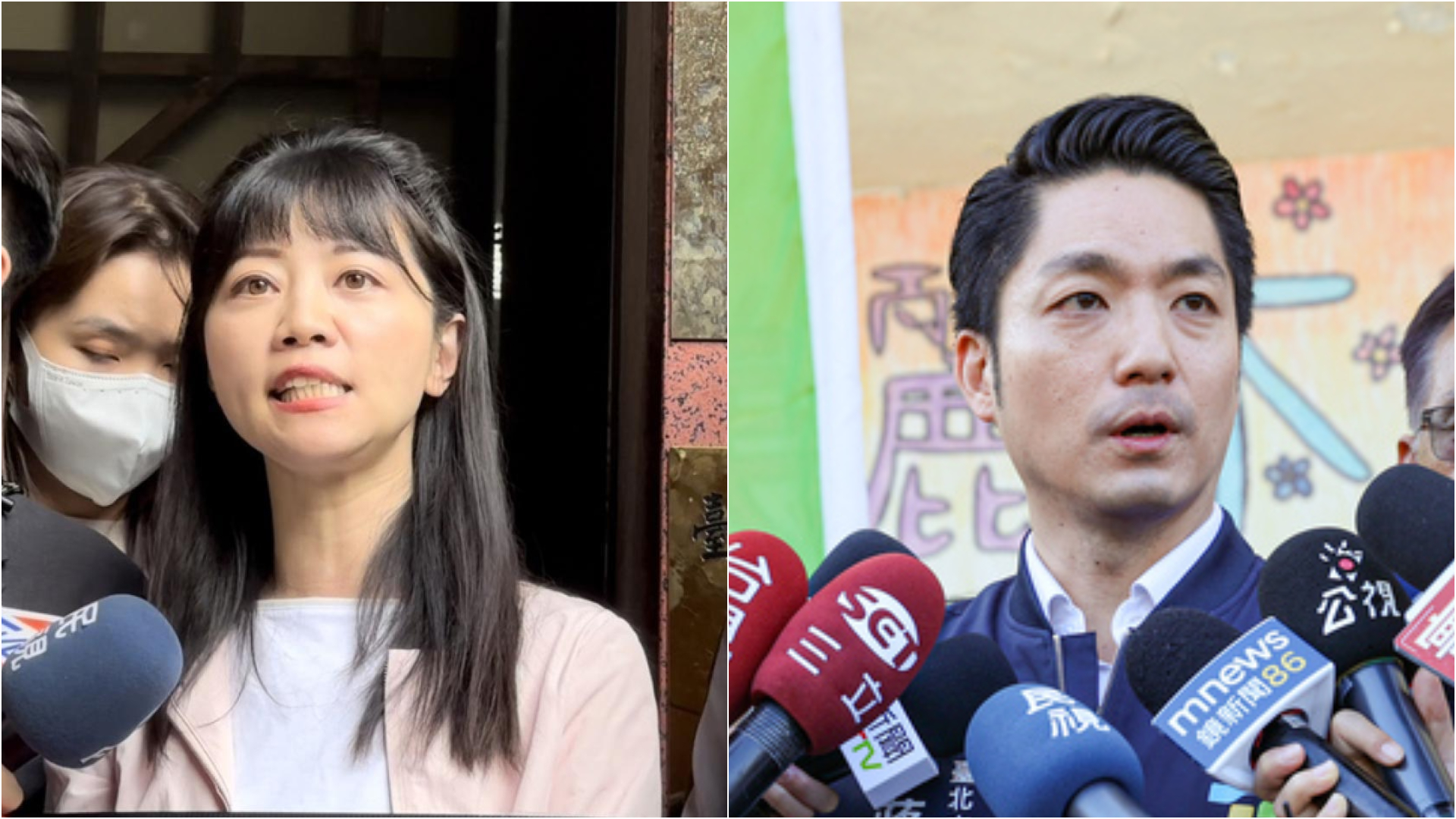 高嘉瑜26日稱「只有我能讓蔣萬安去選2028(總統大選)」,蔣萬安今酸回「我很容易中計嗎?」中央社資照