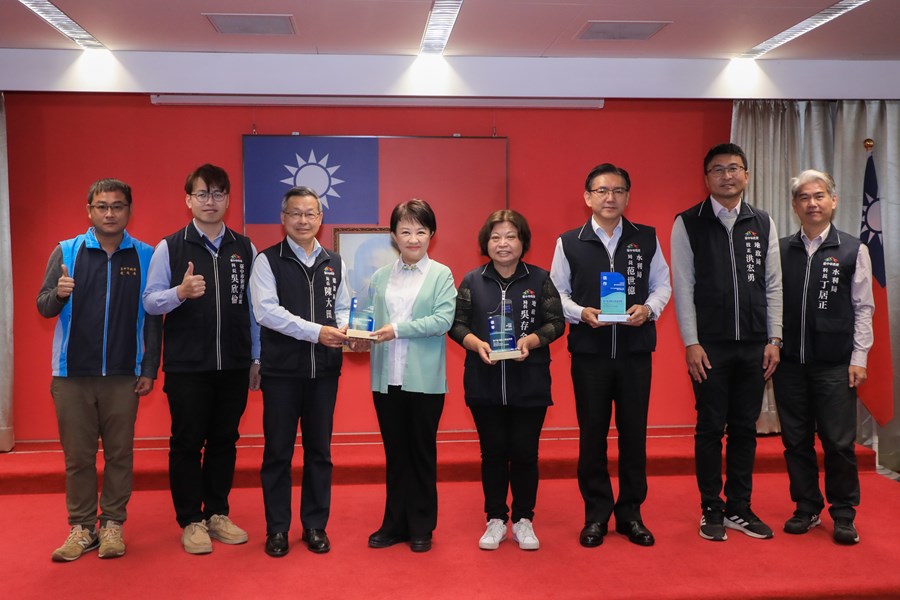 中市地政局工程獲金安獎肯定 市政會議獻獎分享榮耀