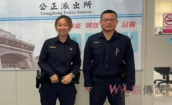 失蹤女子深夜躺臥校園前 暖心警力迅速尋獲並協助返家